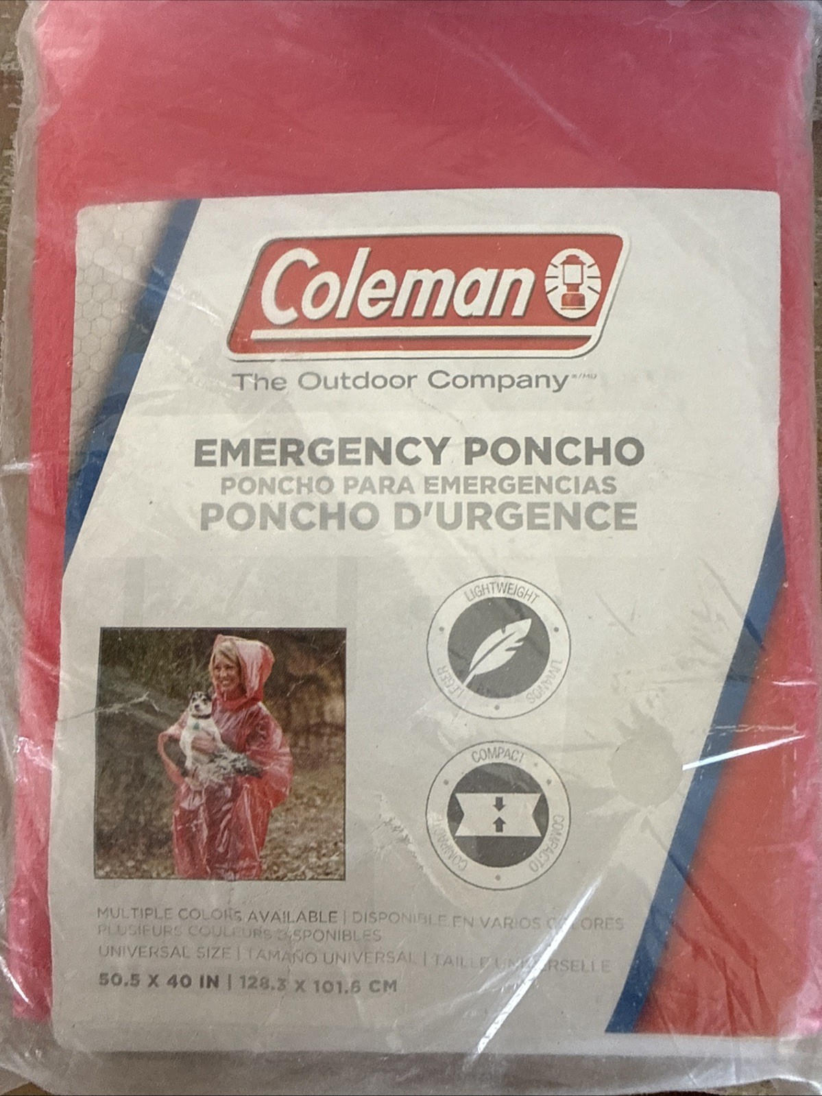 Lot Of 10 River City Garments Disposable Rain Clear Poncho