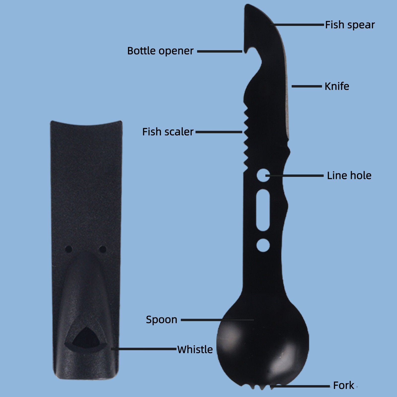 Camping and Hiking Emergency Portable Survival Gear Kit for Hiking and Hunting