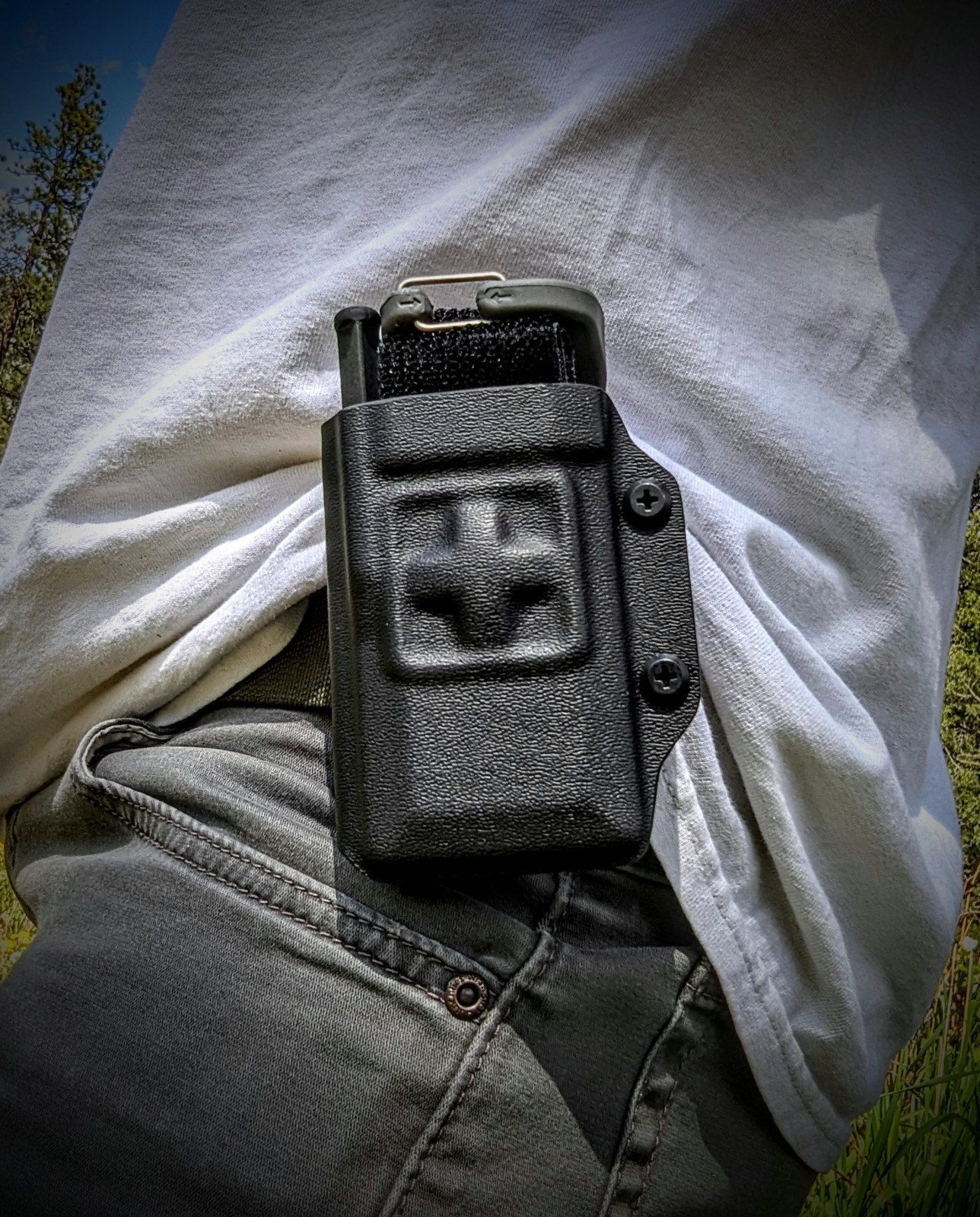 Kydex Carrier for Snakestaff Systems ETQ Wide – Veteran Made in Colorado