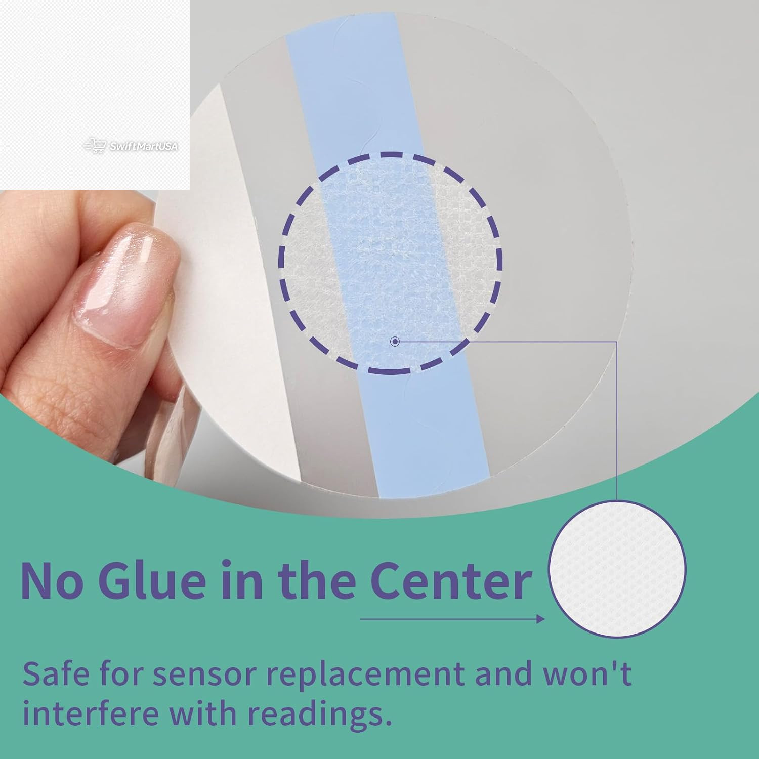 100 Waterproof Libre 3 Plus Sensor Covers Transparent Freestyle CGM Patches