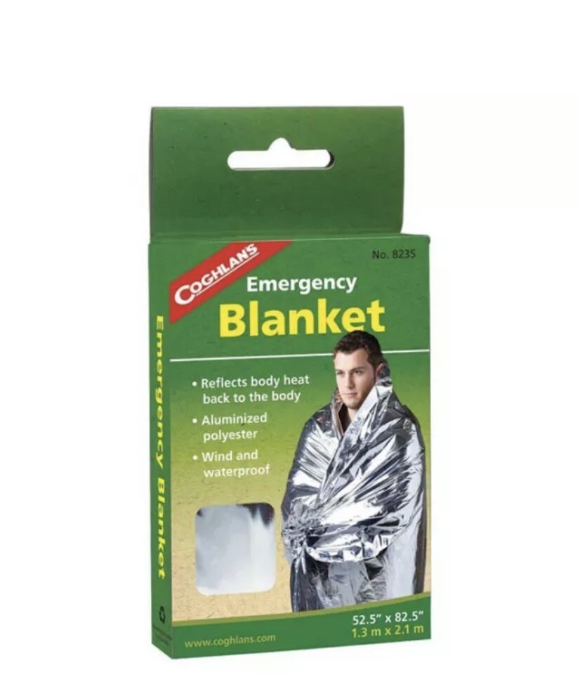 Coghlans Emergency Blacket Outdoor Camping Hiking Accessory