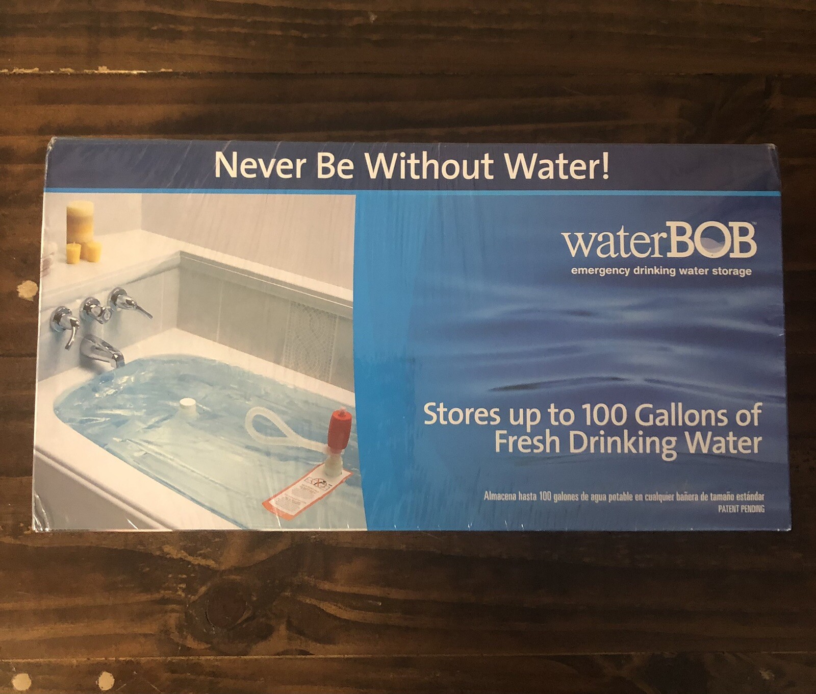 Water BOB Survival Emergency Drinking Fresh Water Storage 100-Gallons Kit
