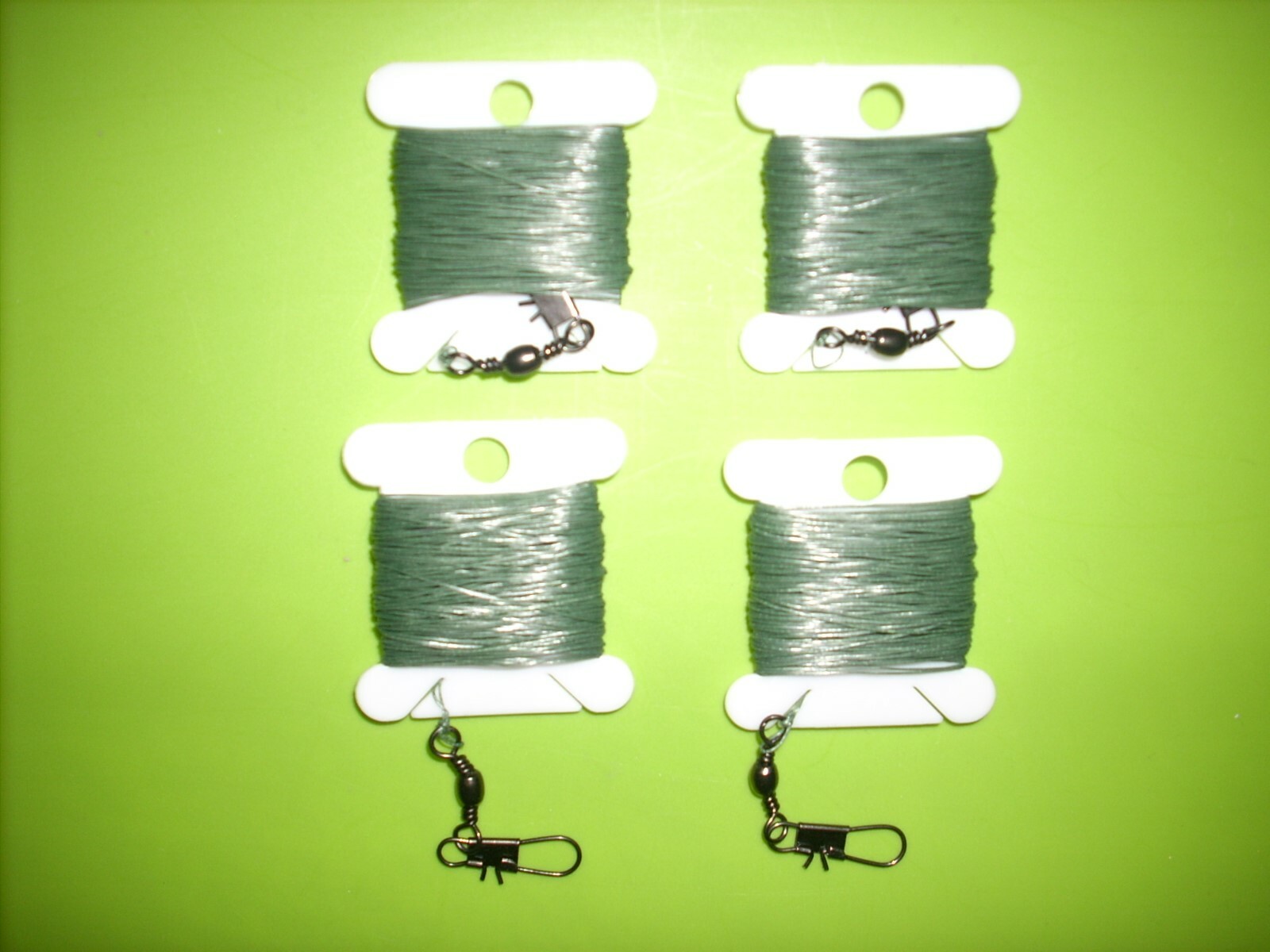 Trip Wire Alarm, 4ea X 25ft Line, Snare, Fishing, General Purpose, Survival,