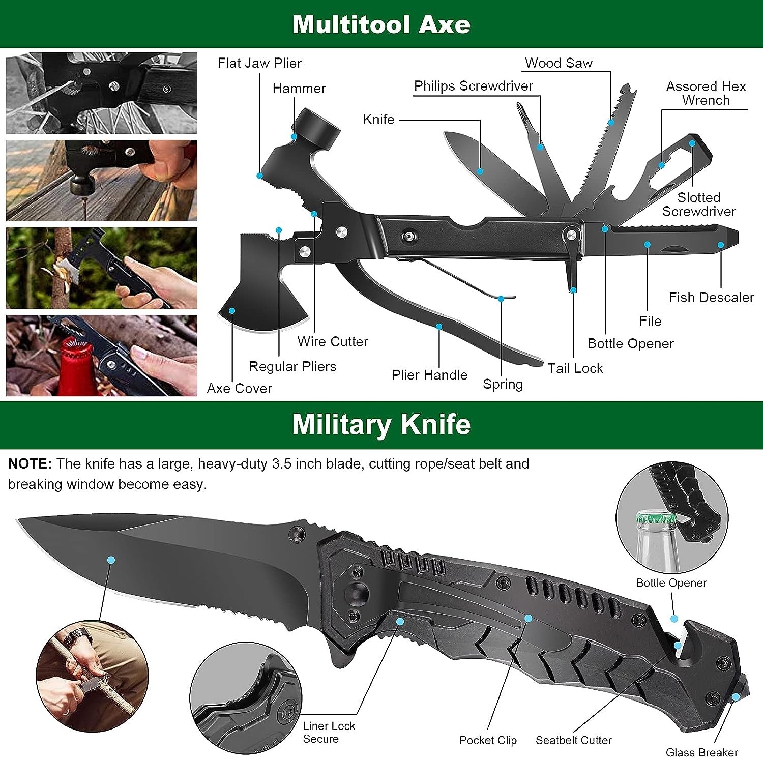 142-Pc Survival and First Aid Kit – Ultimate Outdoor Safety Gear for Adventurers