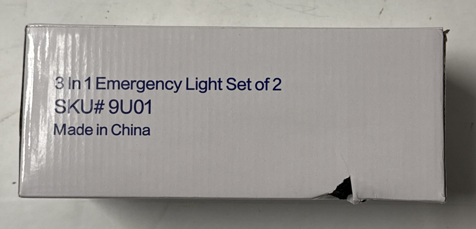 Smart Home, 3 In 1 Emergenc Light, Set Of 2