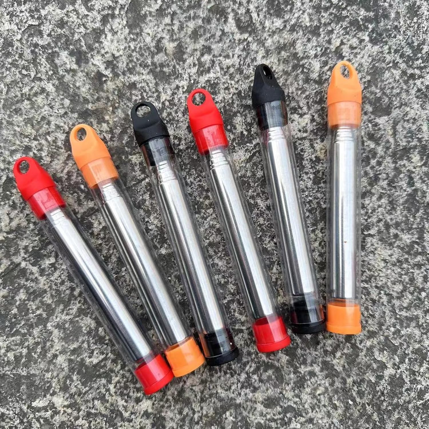 1~3PCS Outdoor Pocket Bellow Collapsible Fire Tools Camping Blow Fire Tube
