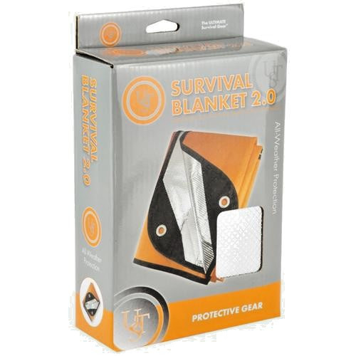 UST Survival Blanket 2.0 Heavy Duty Lightweight Weather Protection 83″x59″