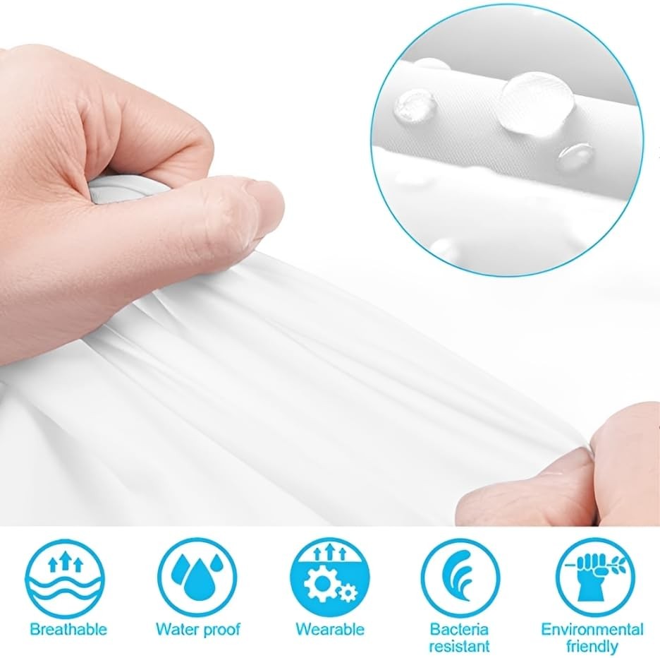 Rain Coat Poncho for Adult, 2 Pack Women Men Reusable Raincoats Emergency wit…