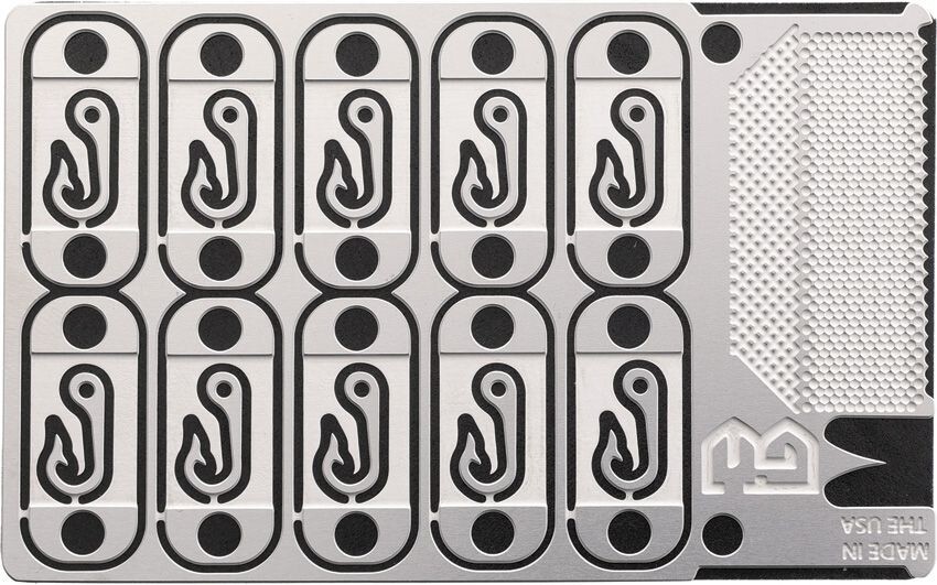 Grim Workshop Snare Card Detachable Reusable Tools Stainless Steel MADE IN USA