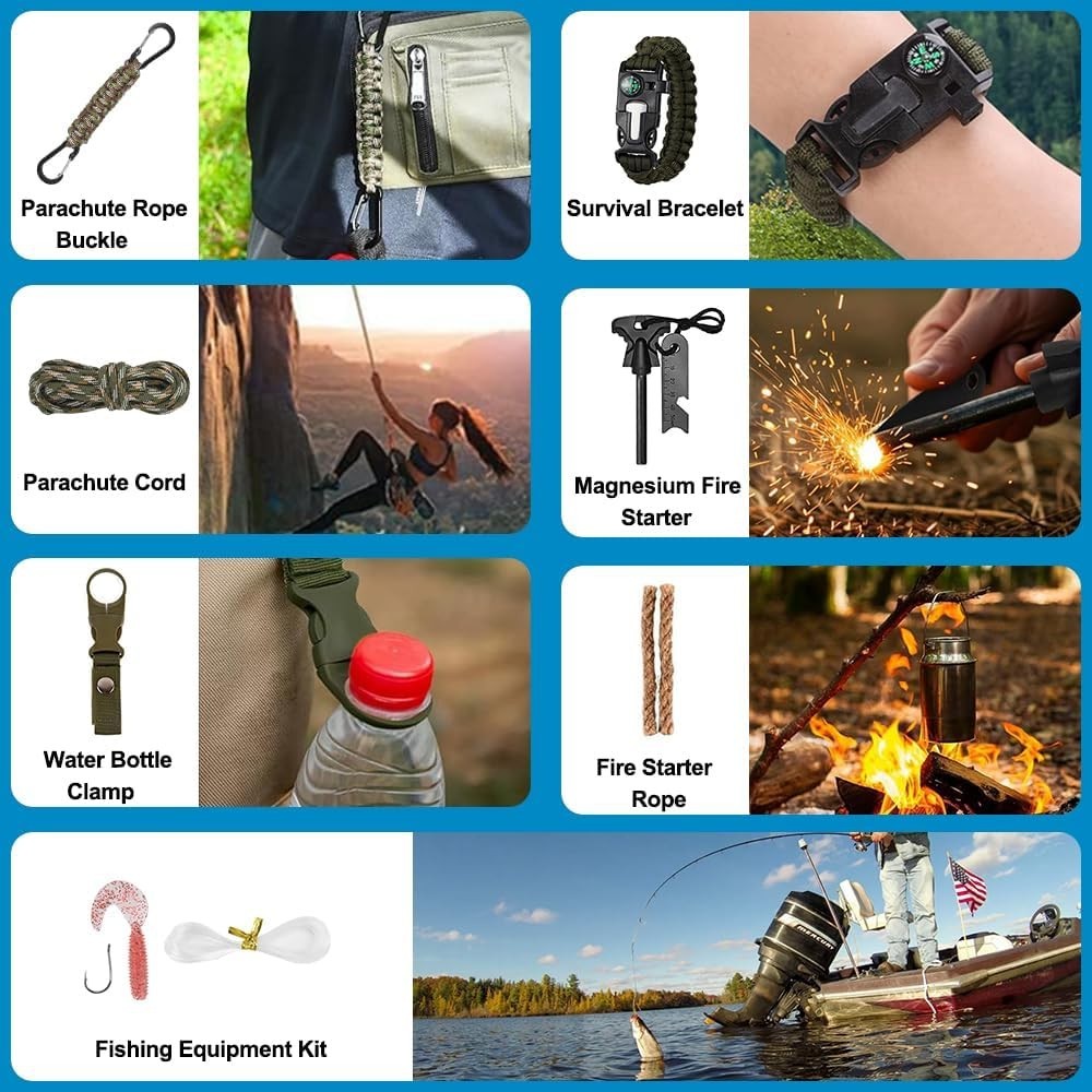 “Survival Kit Advent Calendar 2025 for Men – Survival Gear and Supplies 24 Days