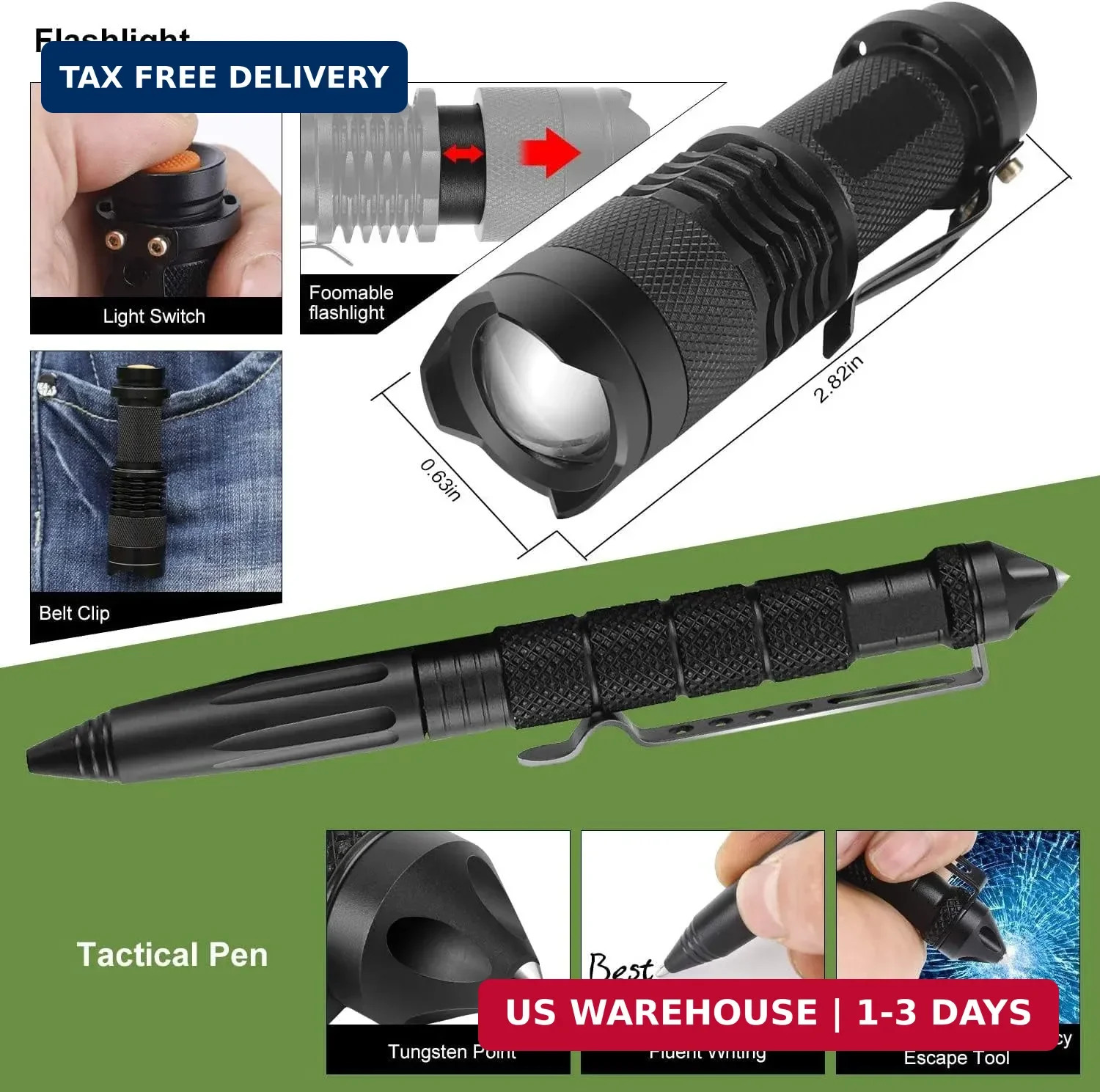 Survival kits 17 in 1, Emergency Survival Gear and Equipment, Cool Gadgets for M