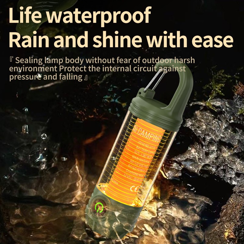 Outdoor Camping Essential Multi-Source Hook Mini Portable Camping Lamp