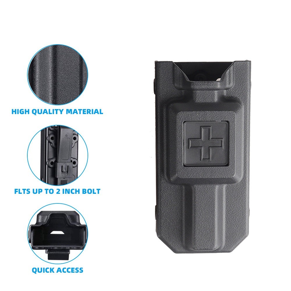 MOLLE tourniquet storage box, practical for storing IFAK trauma first aid tools