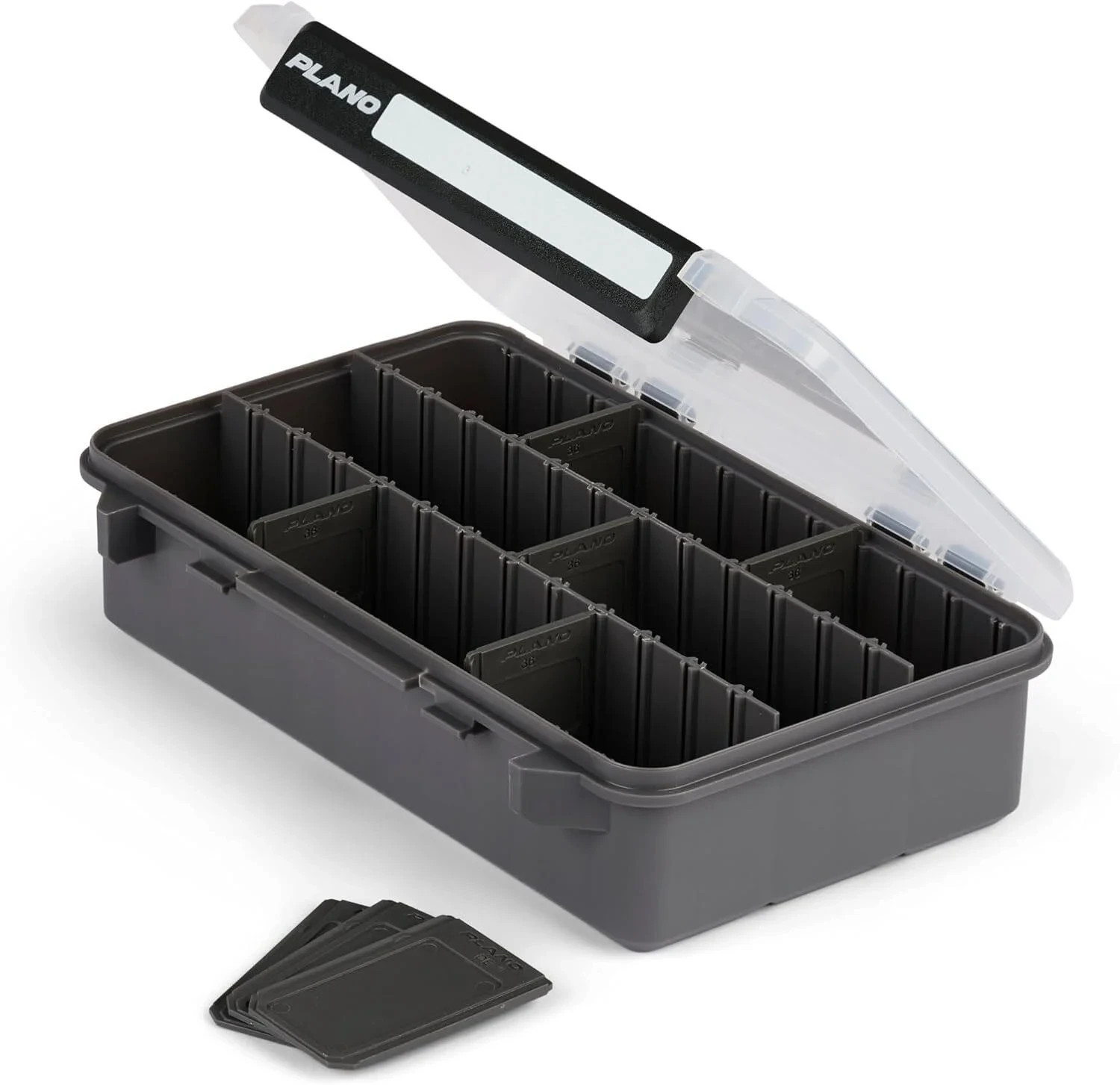 Plano StowAway 3600 Deep Stow Tackle Box with 3600 Deep, Clear, NEW!