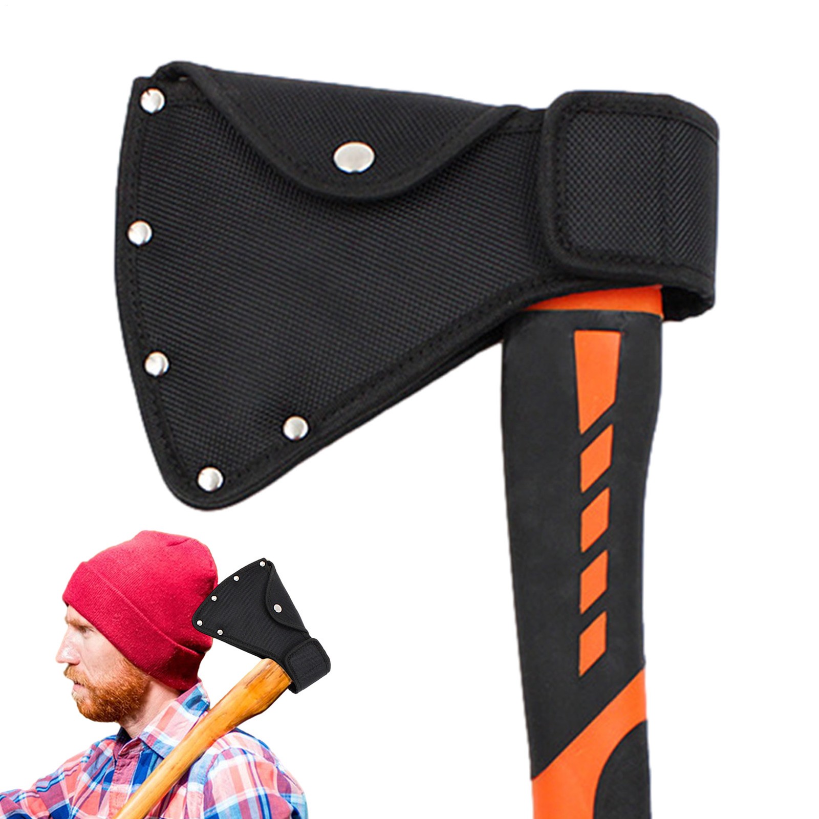 Axe Head Cover Guard Sheath Thicken Nylon Universal Axe Head Cover Durable