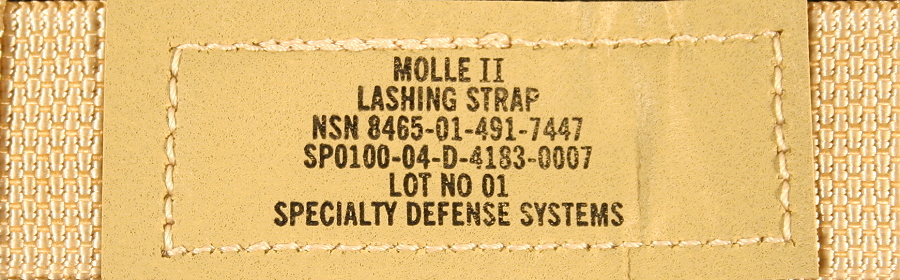 LOT of 8 – Molle QUICK RELEASE Cargo LASHING STRAPS 1″ x 68″ Tan ADJUSTABLE