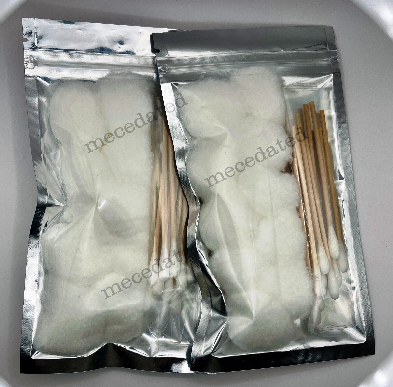 20 PIECE COTTON BALLS & SWABS REFILL FIRST AID SURVIVAL EMERGENCY KIT
