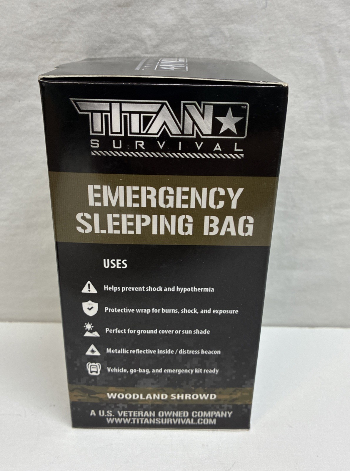 Titan Survival Emergency Sleeping Bags 36” X 78”