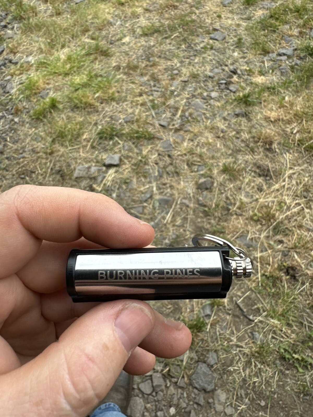 Fire Starter Flint Match Striker Lighter Camp Survival Gear BURNING PINES