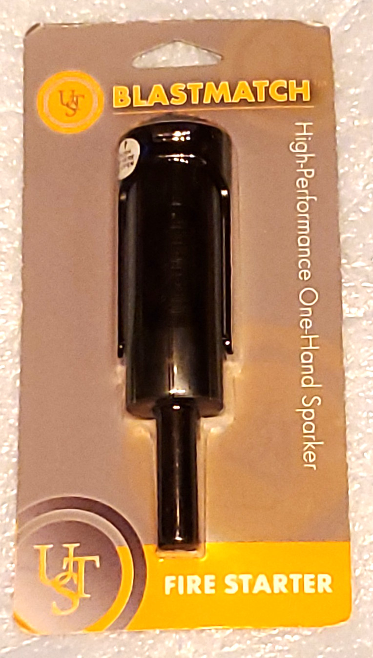 UST Blastmatch One Handed Fire Starter Rod – Black – NEW