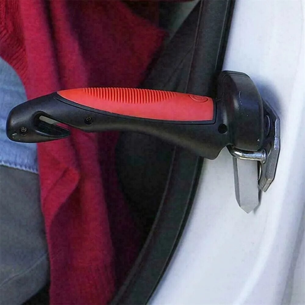 EMT Emergency Rescue Car Vehicle Multi Tool With Knife Rope Seat Belt Cutter