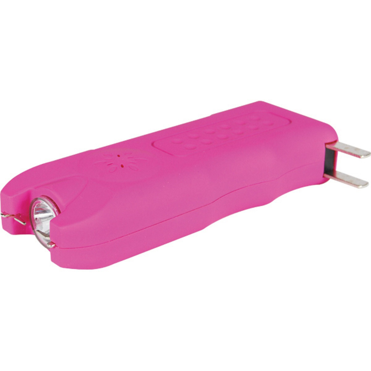 Multiguard Pink Stun Gun 80 MV LED Flashlight Siren Self Defense Wrist Strap