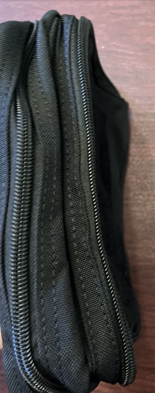 Black Tactical Molle Horizontal Admin Pouch EMT Pouch EDC Utility Orgaznier Bag
