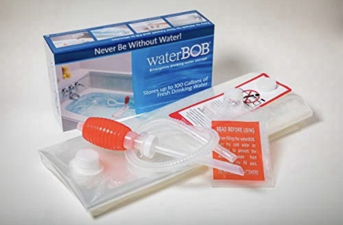 Water BOB Survival Emergency Drinking Fresh Water Storage 100-Gallons Kit-Sealed