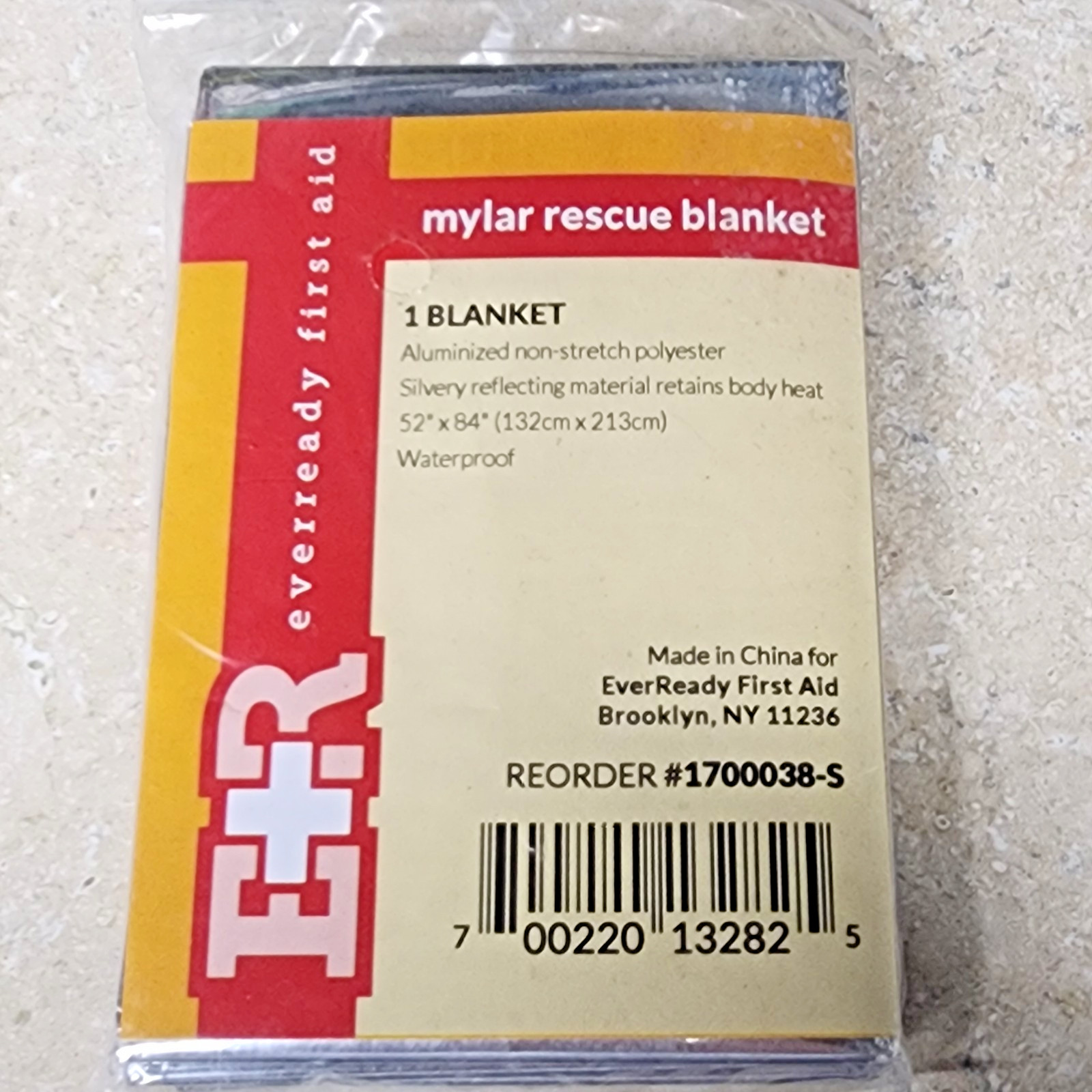 Lot of 20 Emergency Rescue Thermal Space Mylar Blankets 84″x52″