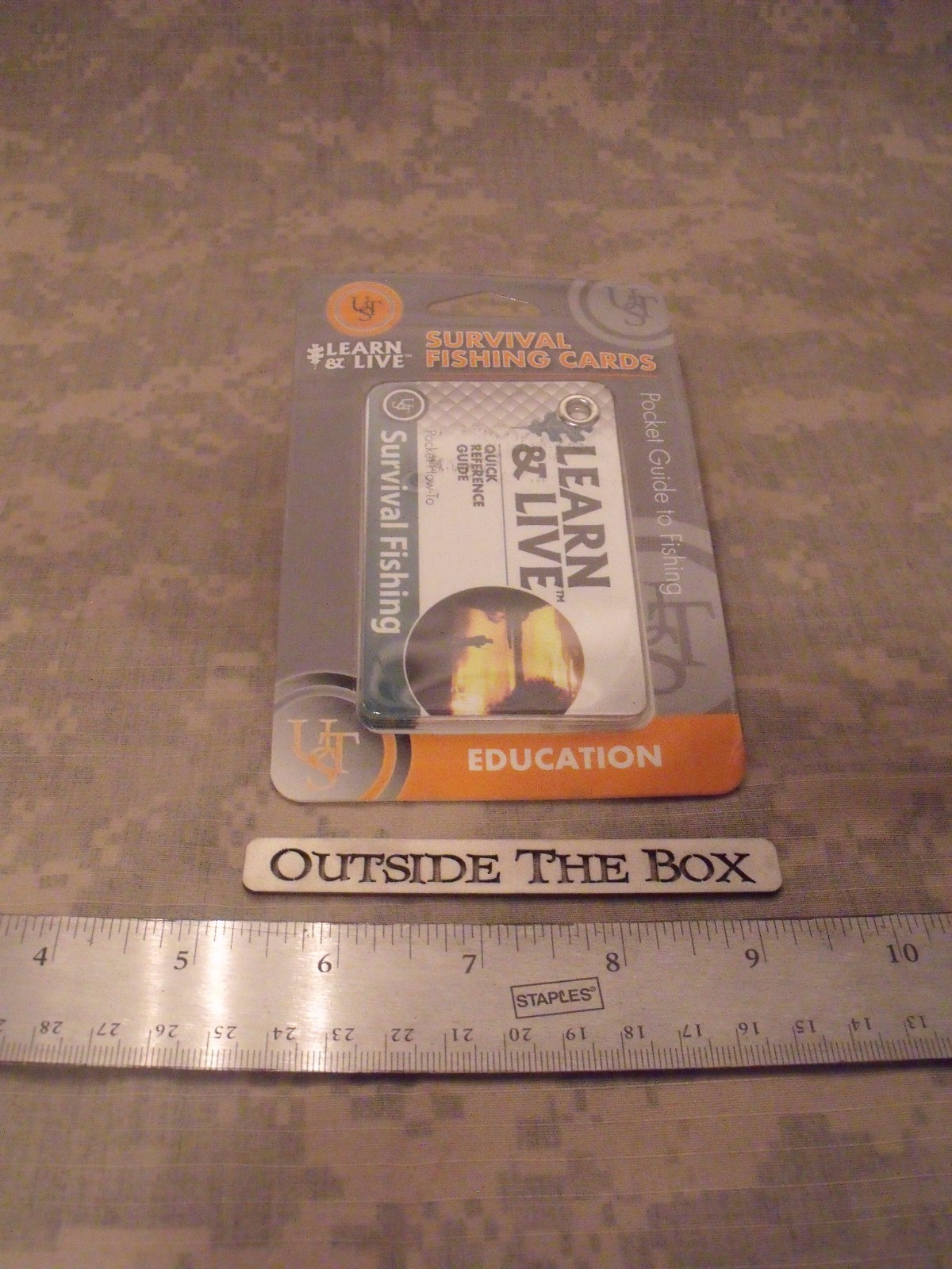 Ultimate Survival Technologies: “Survival Fishing Cards”, UST, 10 Cards