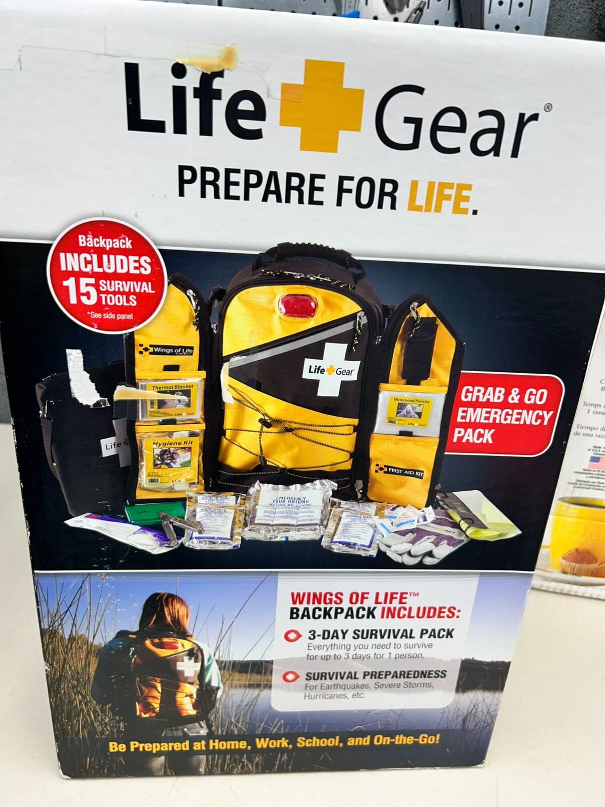 Life Gear Wings of Life 72 hour survival kit backpack