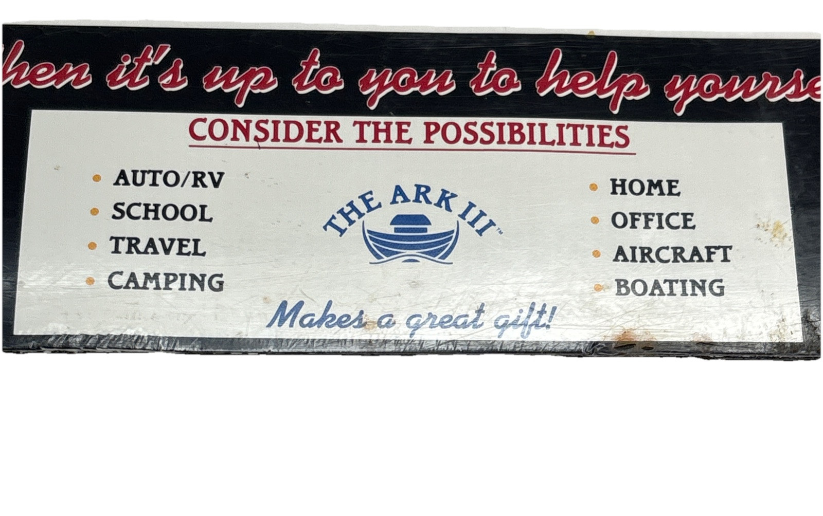 The Ark III Food Water Survival Kit 3 Day New Factory Sealed – Made in the USA