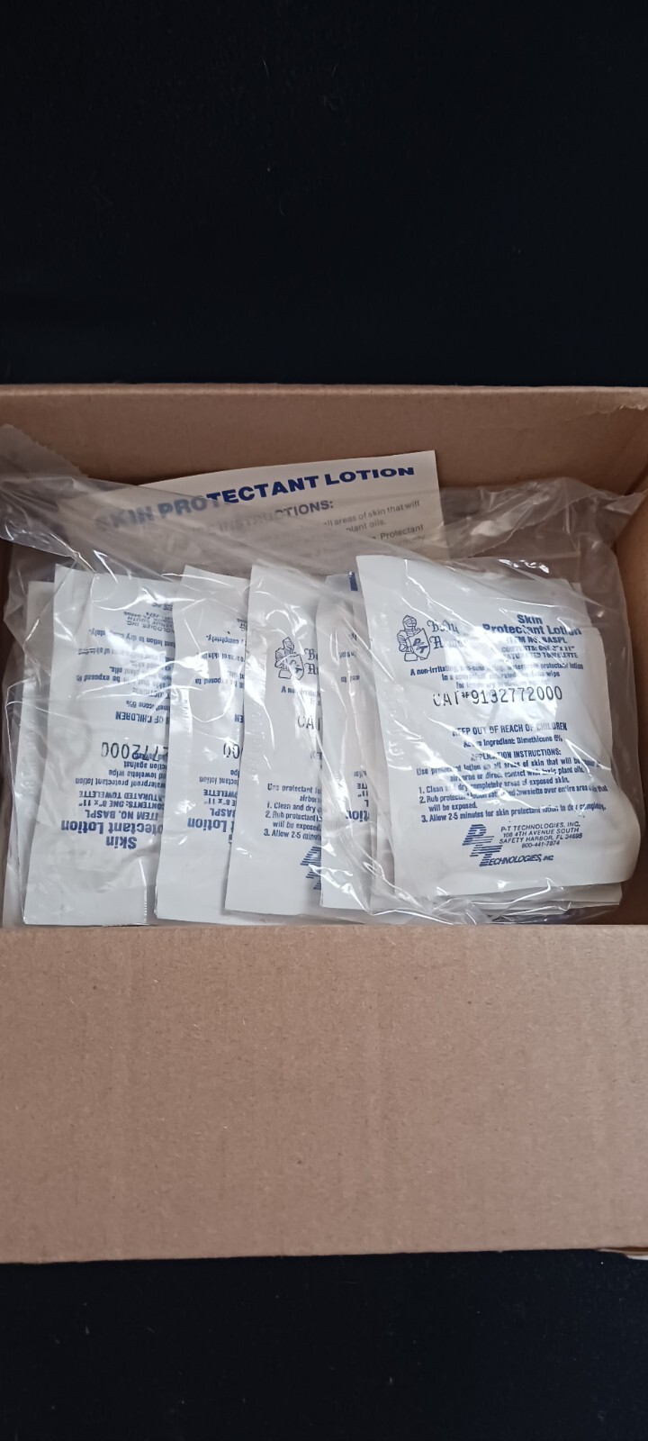 Posion Ivy Protectant Wipes XL (Pre-contact) 100 Pack