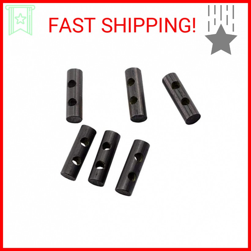 bayite Small Ferro Rod Survival Drilled Flint Fire Starter with Toggle Hole for