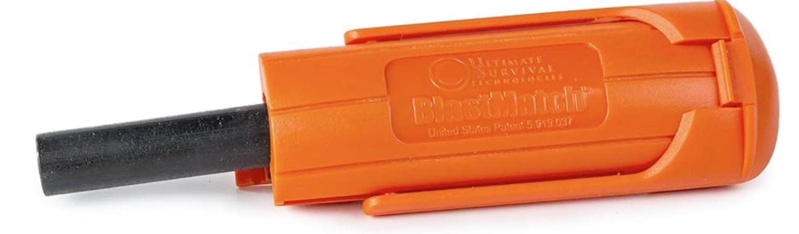 UST Blastmatch One Handed Fire Starter Rod – Safety ORANGE – NEW