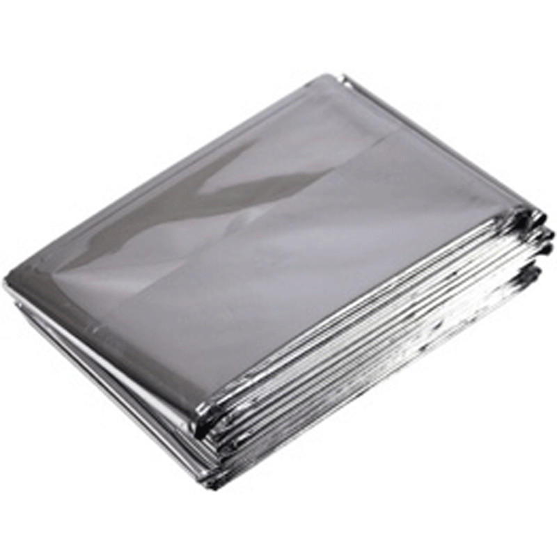 5 pcs Emergency BLANKET Thermal Survival Safety Solar Insulating Mylar 84″ X 52″