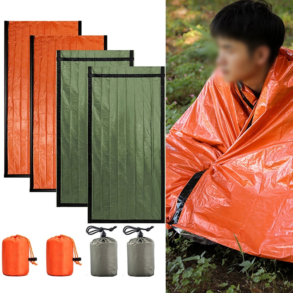 4PCS for multi Purpose Survival Sleeping Bags Ideal for Outdoor Activities