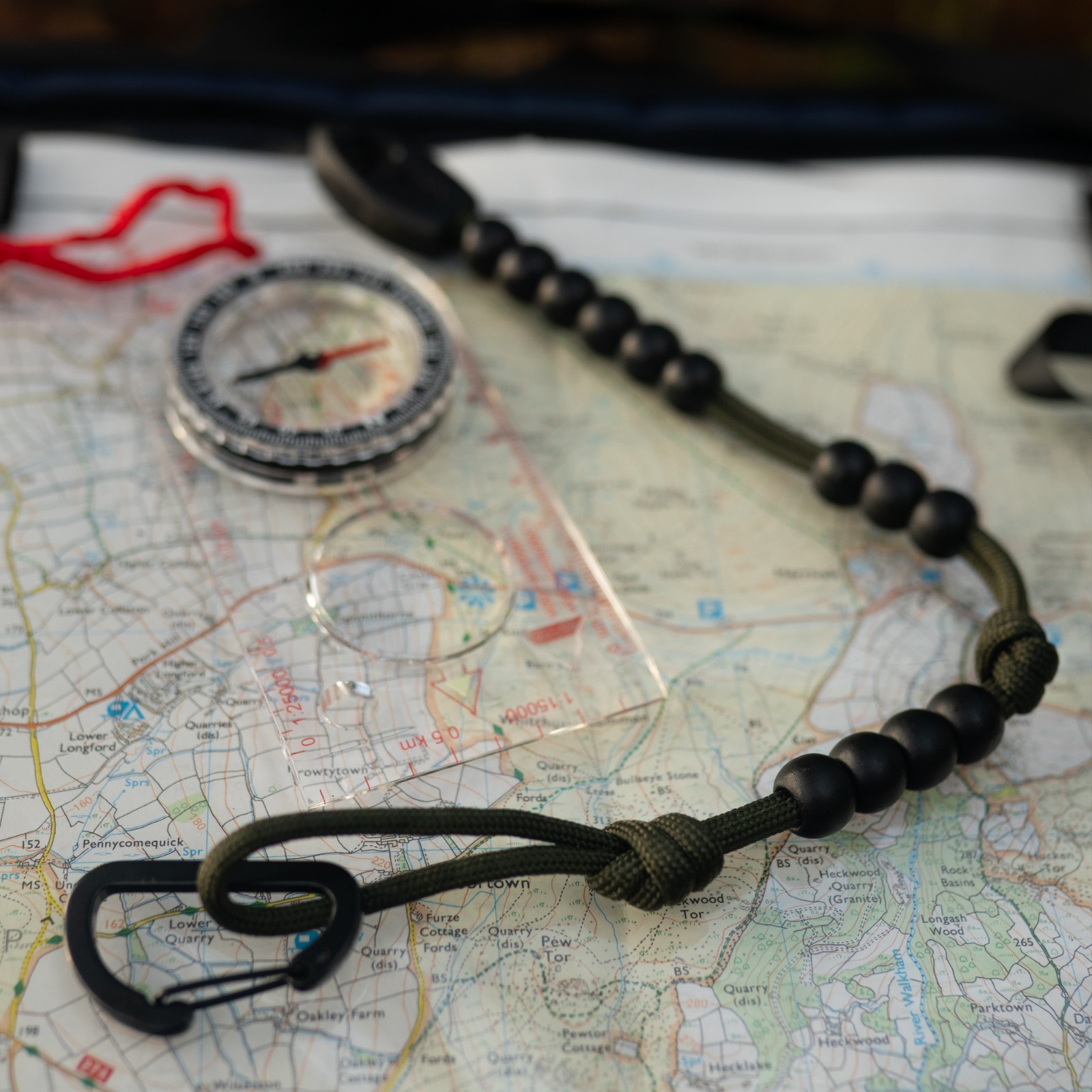 Camo Pace Count Beads | Military, Army, Ranger Beads | Distance & Pace Counting