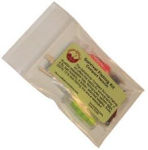Lightweight Survival Fishing Kit in Moisture-Proof Bag for Adventurers
