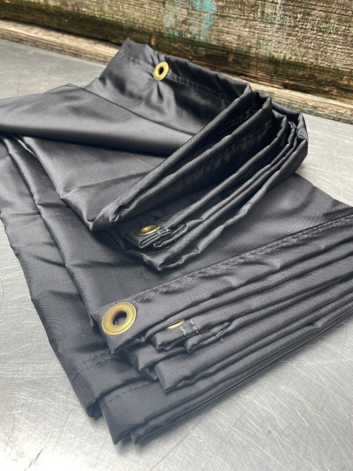Panel Marker Aerial Liaison Government Issue Military BLACK NYLON 12’L x 28″W