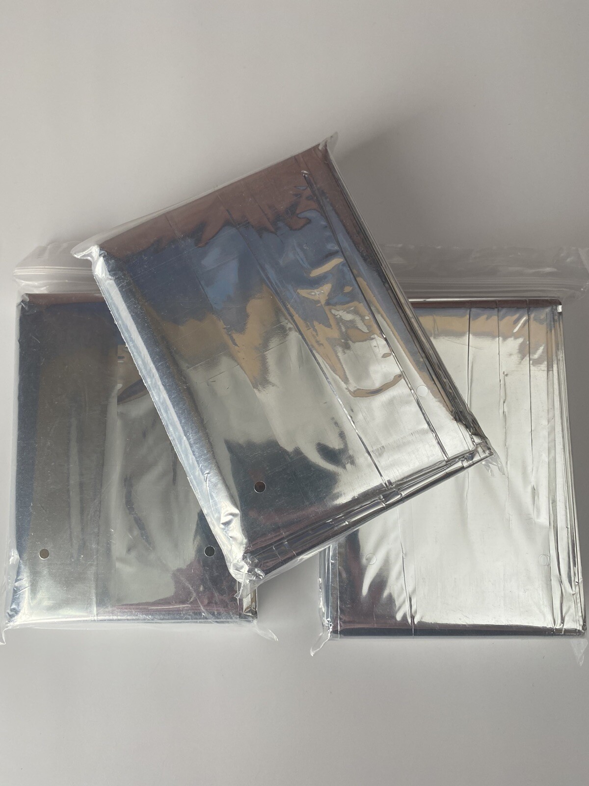 Emergency Blankets Set of 3 – 130 x 210 cm Rescue Thermal Mylar – New