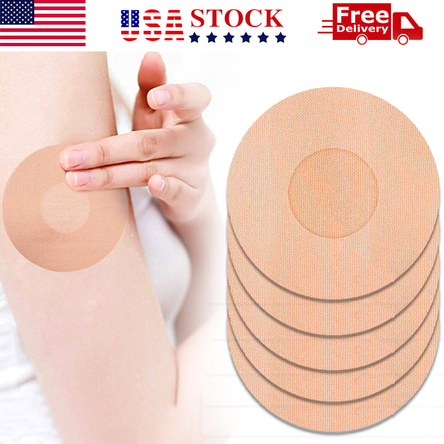 2-50pcs For Freestyle Libre Sensor Covers Waterproof Breathable Adhesive Patches
