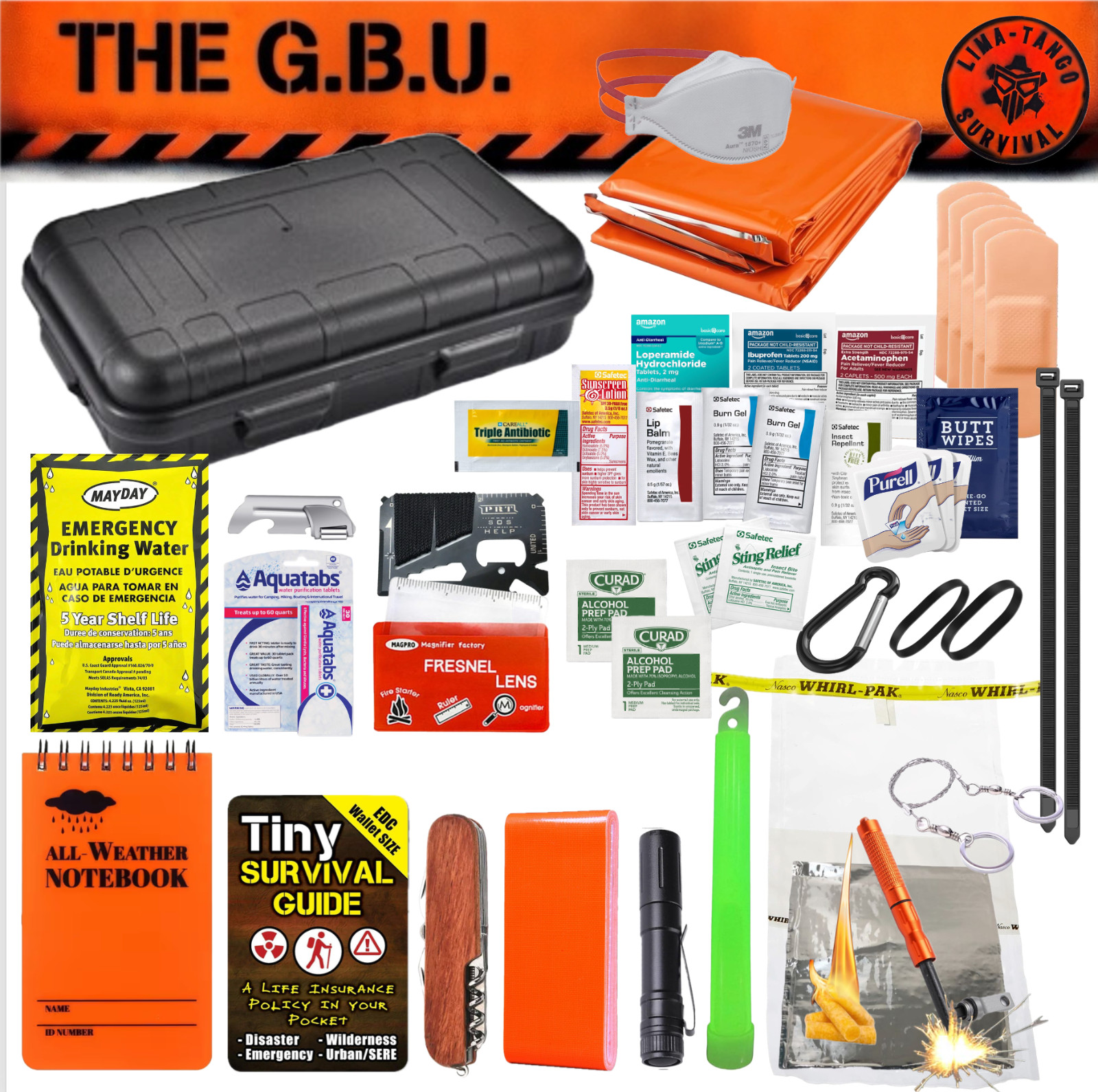 Emergency / Survival / EDC / First Aid Kit / Vehicle