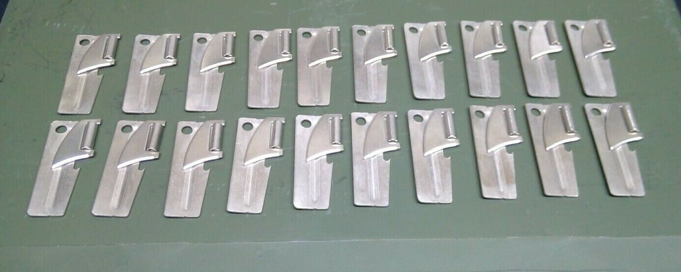 Set of 20 Can Opener P-38 USGI Military Issue Shelby Co John Wayne Bug Out Kit