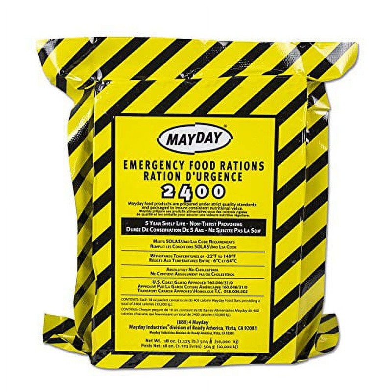 Emergency Backpack Kit 3 Day 2 Person Survival Supplies First Aid Food Water New