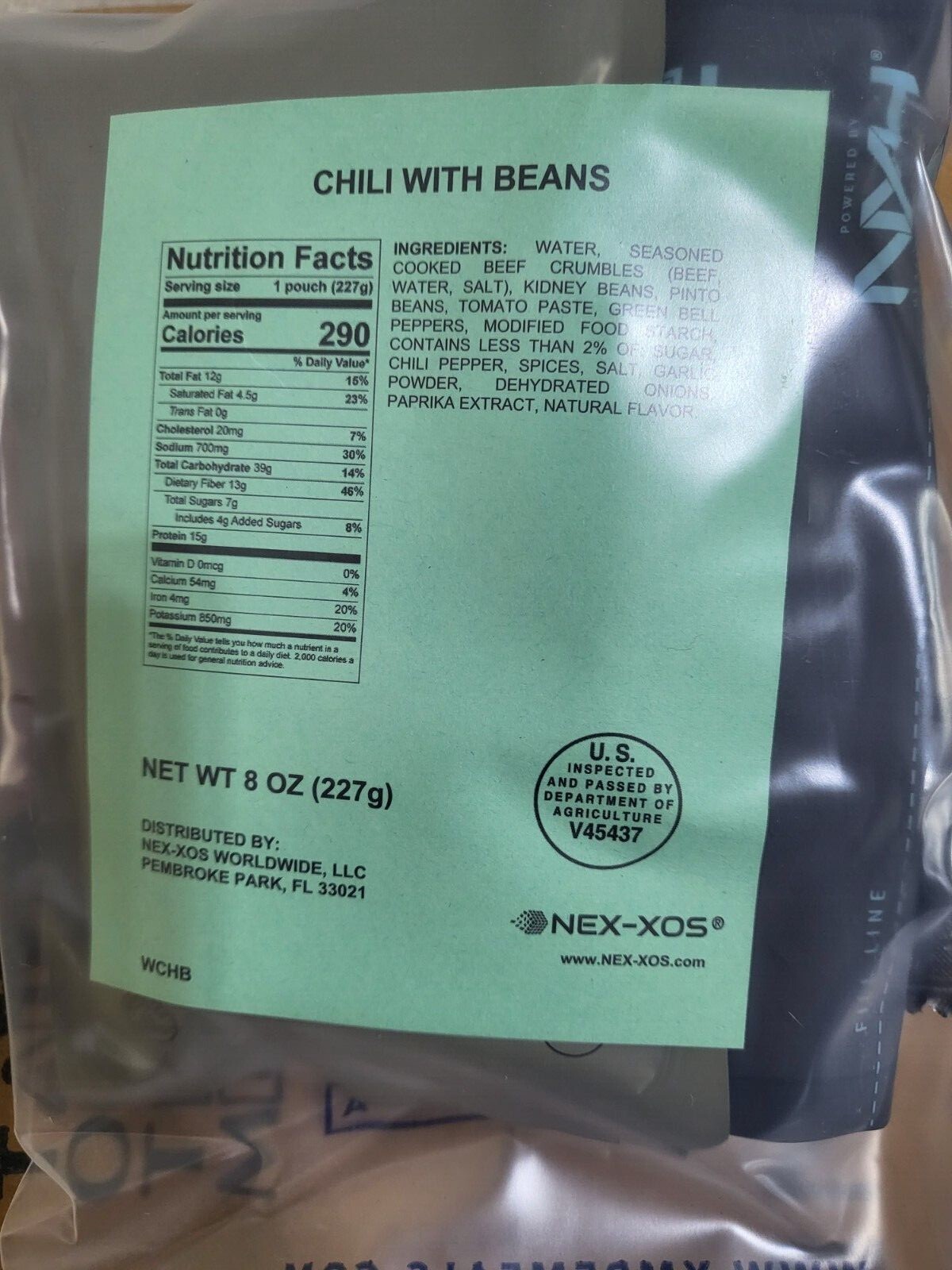 Meals Ready to Eat MREs – XMRE Blueline – Case of 12 Meals -Manufactured 03/2022