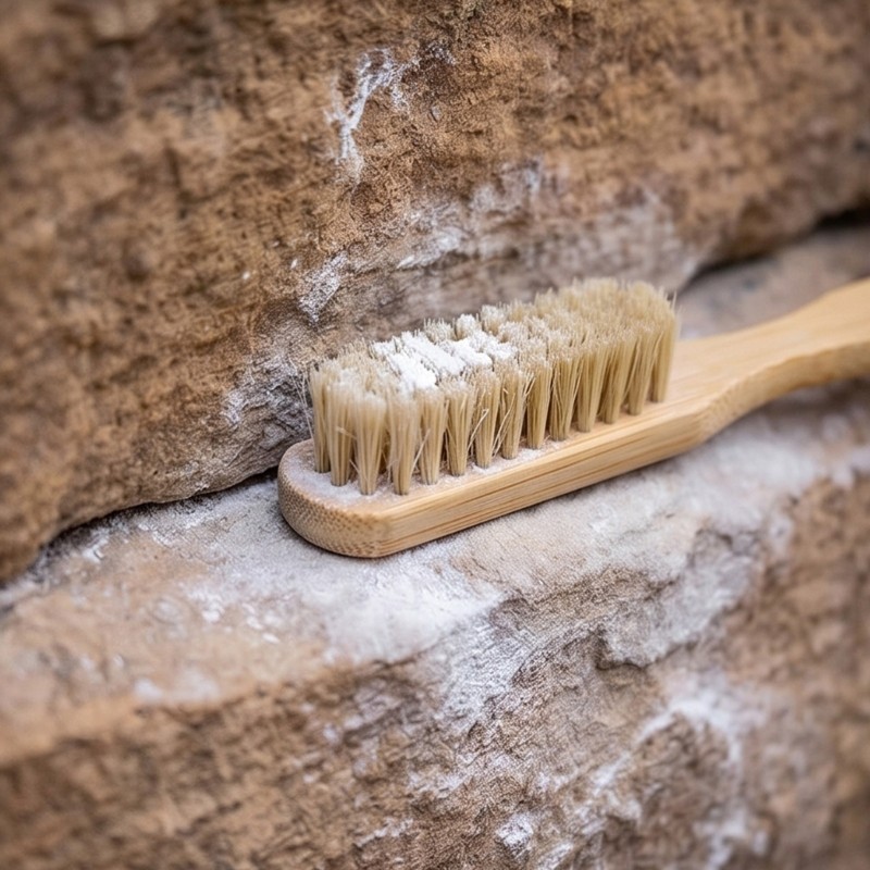 Bristles Climbing Brush with 7.87in Handle Hold Cleaner for Boulders