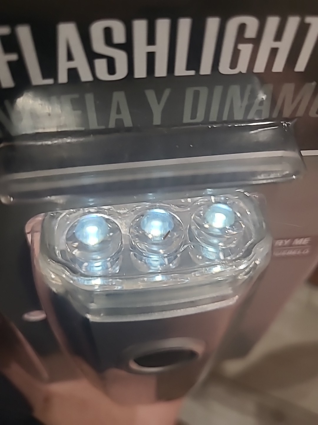 Husky 3 Pack Dynamo Crank Flashlight Survival Gear Prepare Storm NO batteries