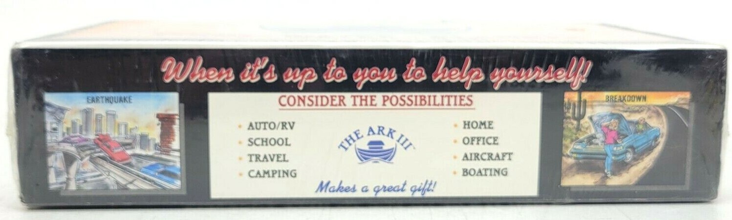 Emergency Preparedness The Ark III Food Water Survival Kit 1 Person 3 Day Sealed