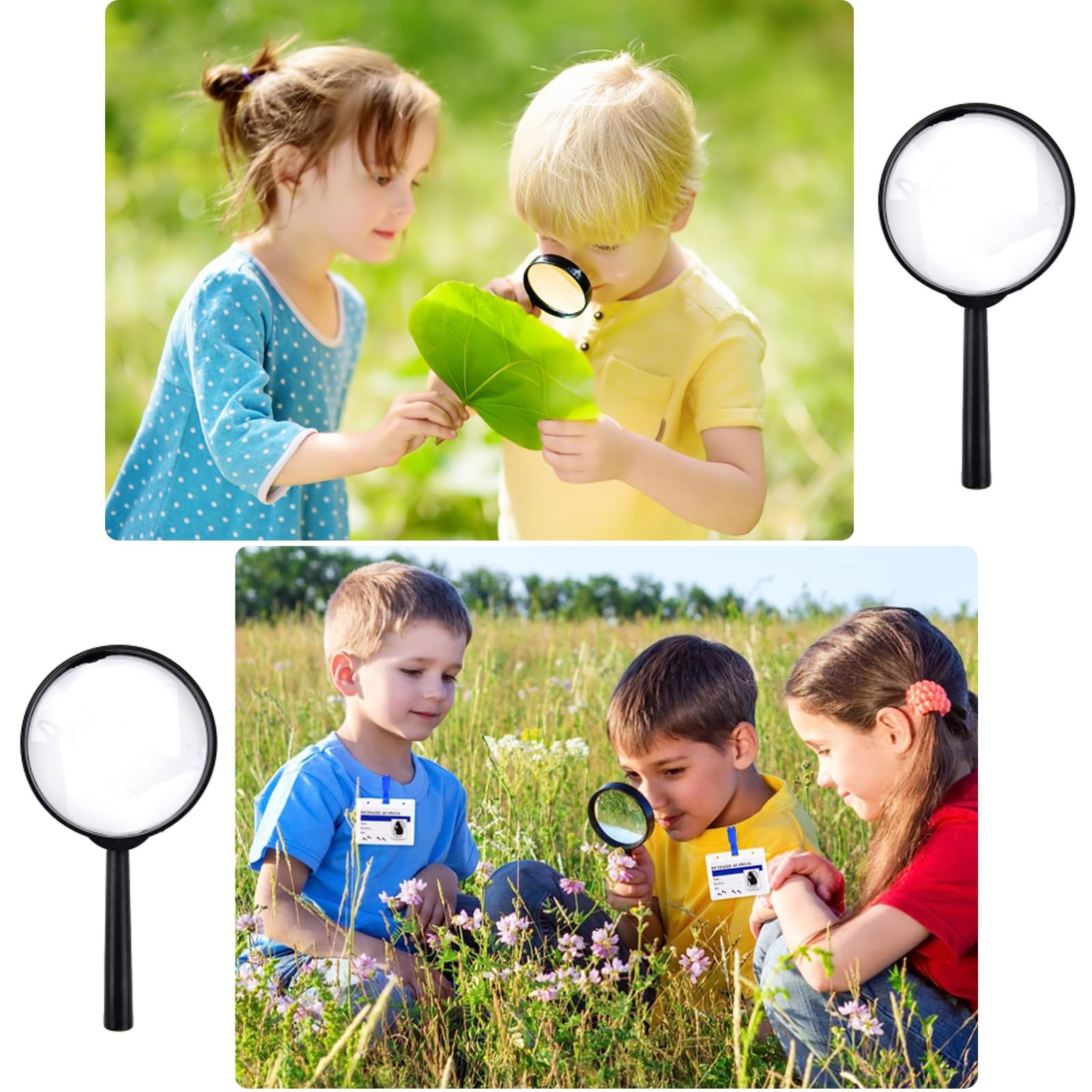 2 Pack Magnifiers, Kids Magnifiers, Magnifier Children, Children Magnifier, Magnifier Children Researcher, L…